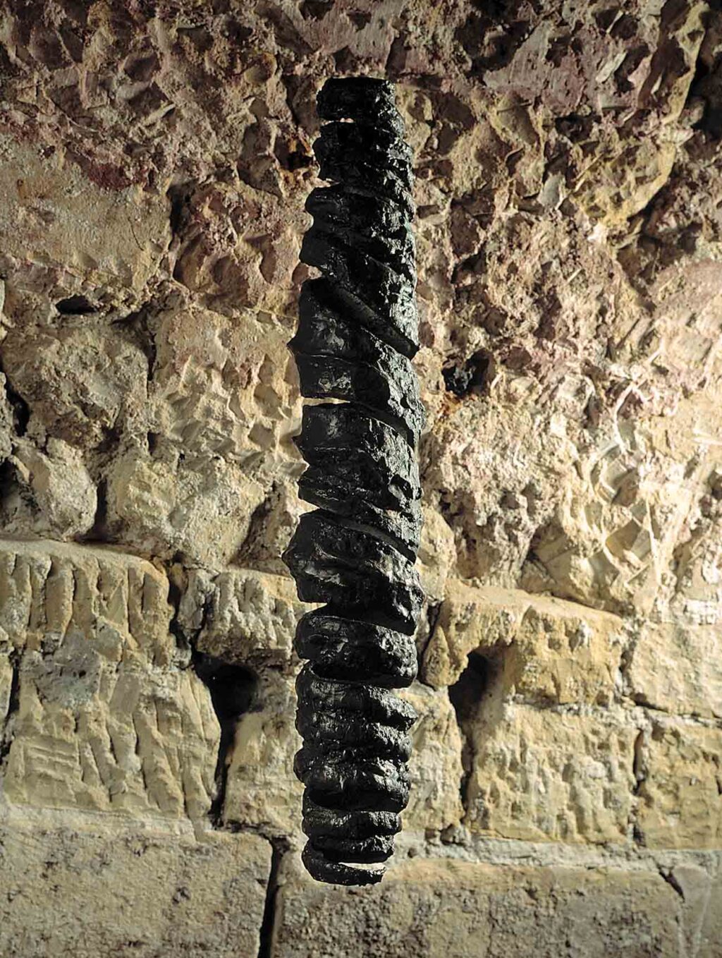 Robert Sobocinski, La spirale, 1989, bronze, 75x15x15 cm