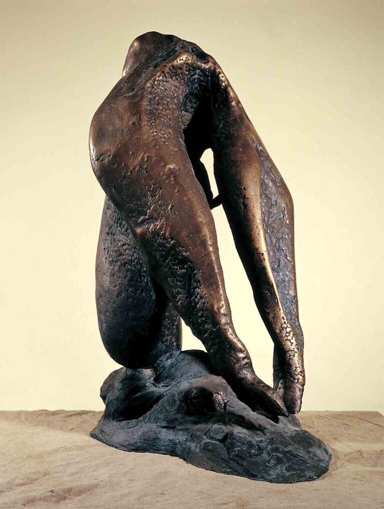 Robert Sobocinski, Monkey,1990, bronze, 100x60x50 cm