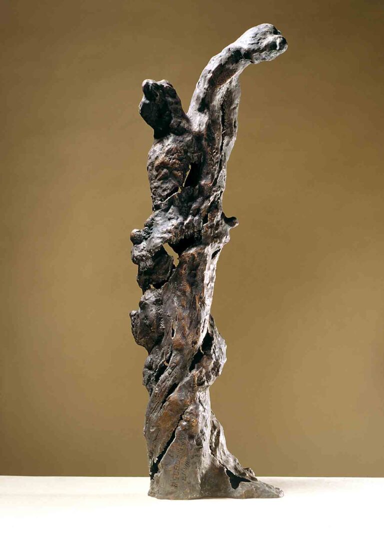 Robert Sobocinski, Tower, 1991, bronze, 55x12x13 cm