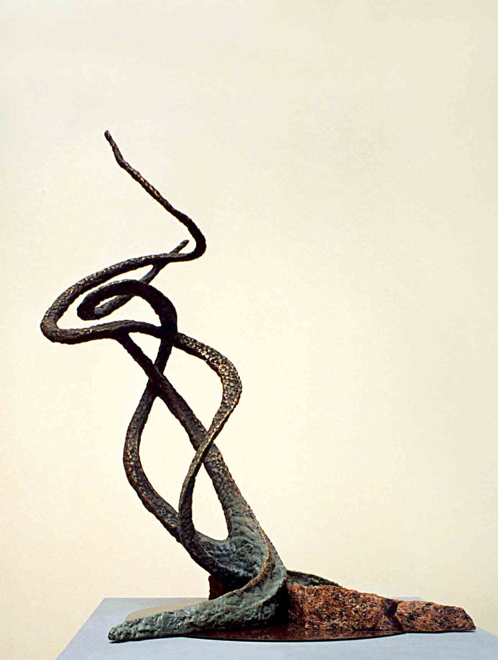 Robert Sobociński, Czas, 1994, brąz, wys.70 cm