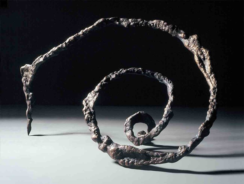 Robert Sobocinski, Le tourbillon, 1998, bronze, 40x30x30 cm