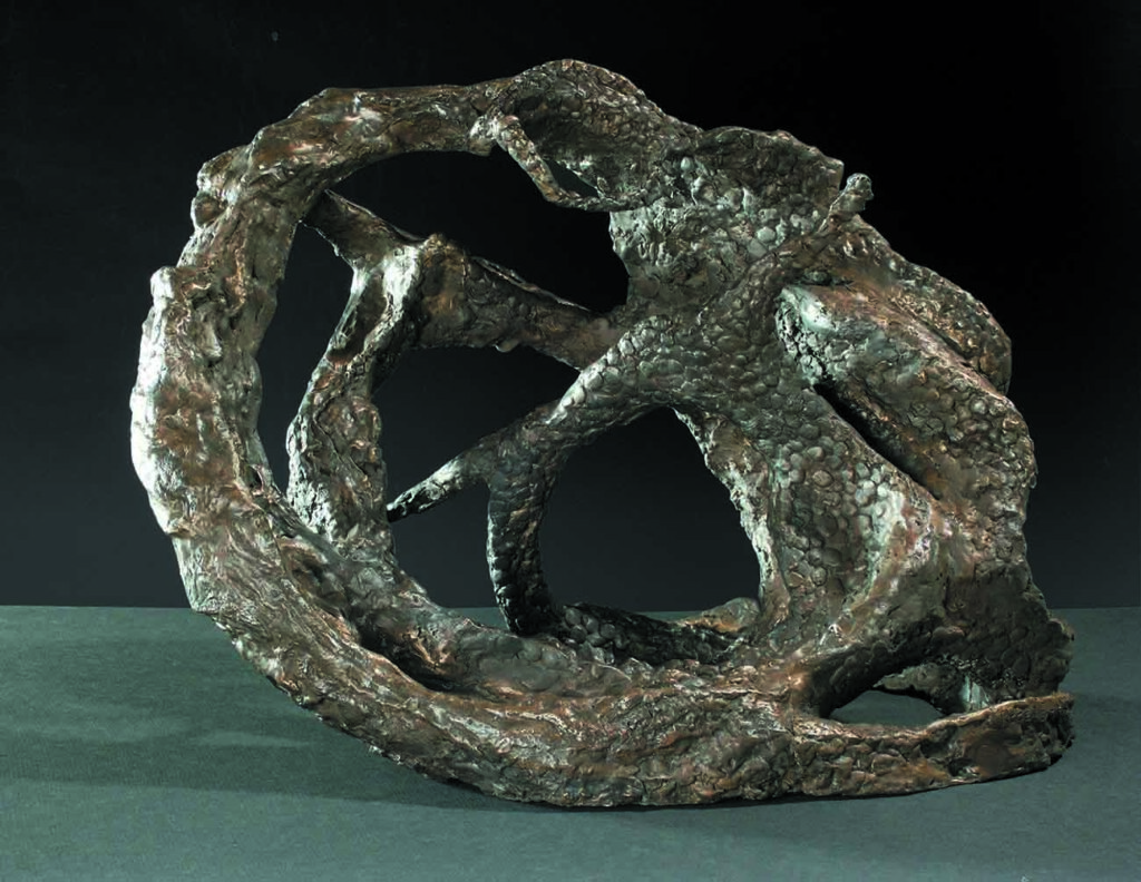 Robert Sobocinski, Le chaos I, 2002, bronze, 35×47×35 cm