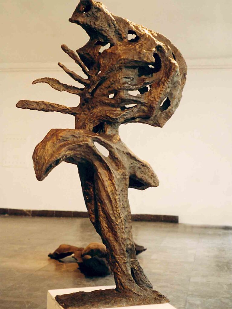 Robert Sobocinski, The first one, 2002, bronze, 95×57×30 cm