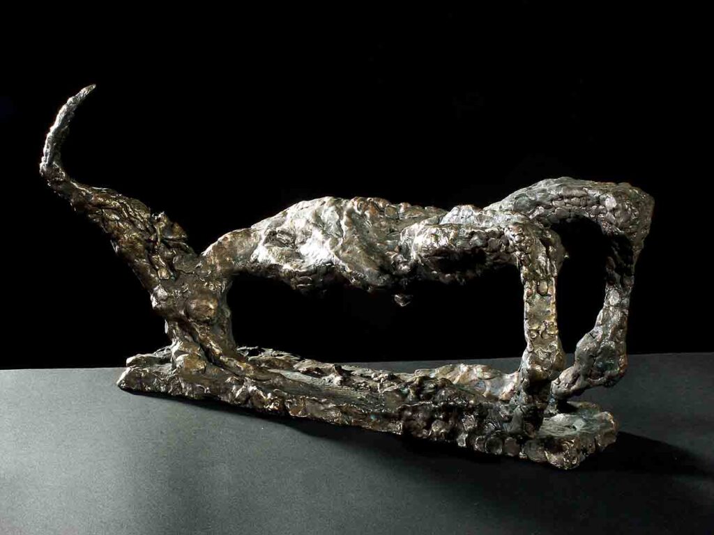 Robert Sobocinski, Le licorne, 2003, bronze, 50×25×20 cm