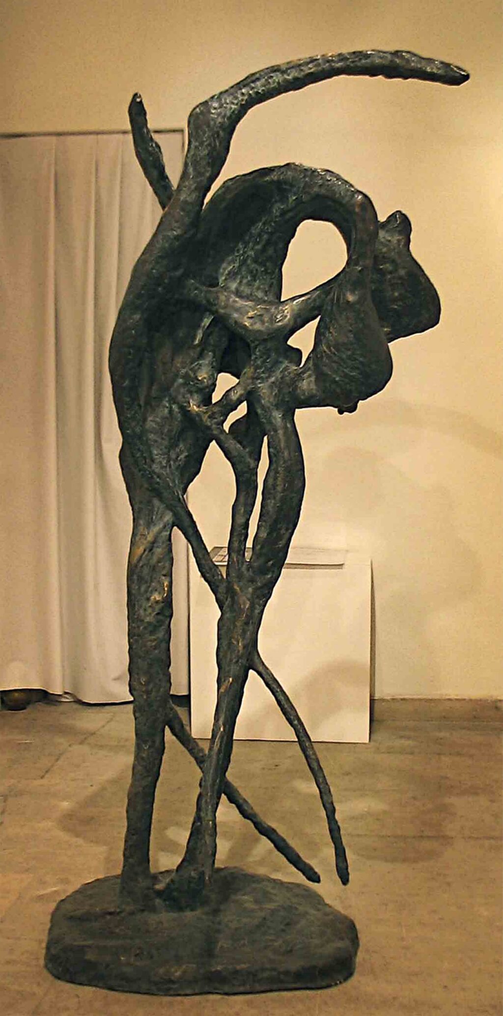 Robert Sobocinski, Le Dualiste, 2004, bronze, 195 x 70 x 60 cm