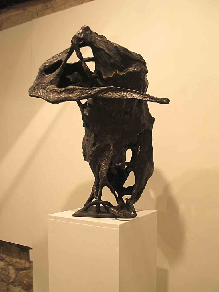 Robert Sobocinski, Witch-doctor, 2004, bronze, 90x70x45 cm