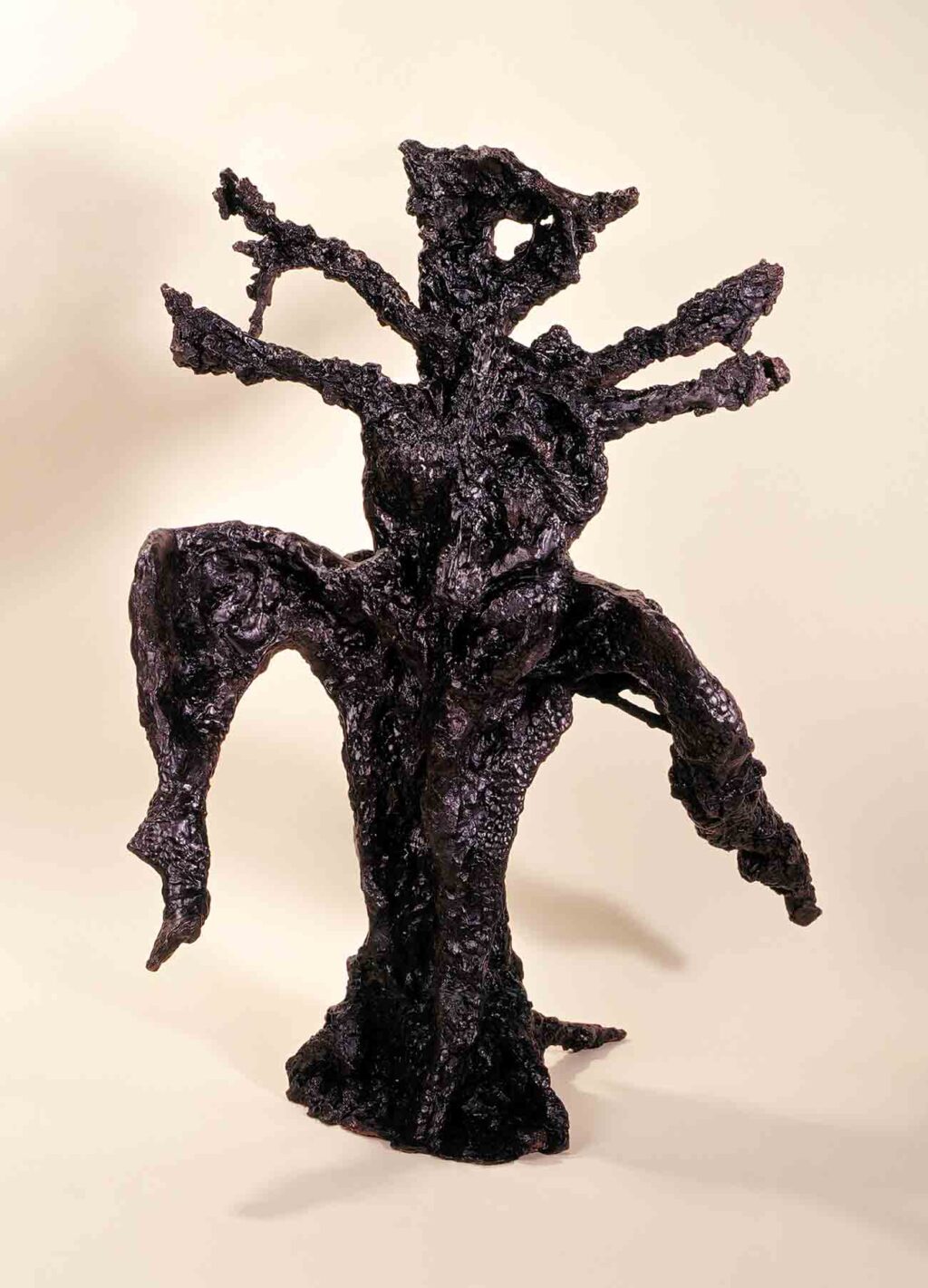Robert Sobocinski, Le démon I, 2006, bronze, 160 x 70 x 40 cm