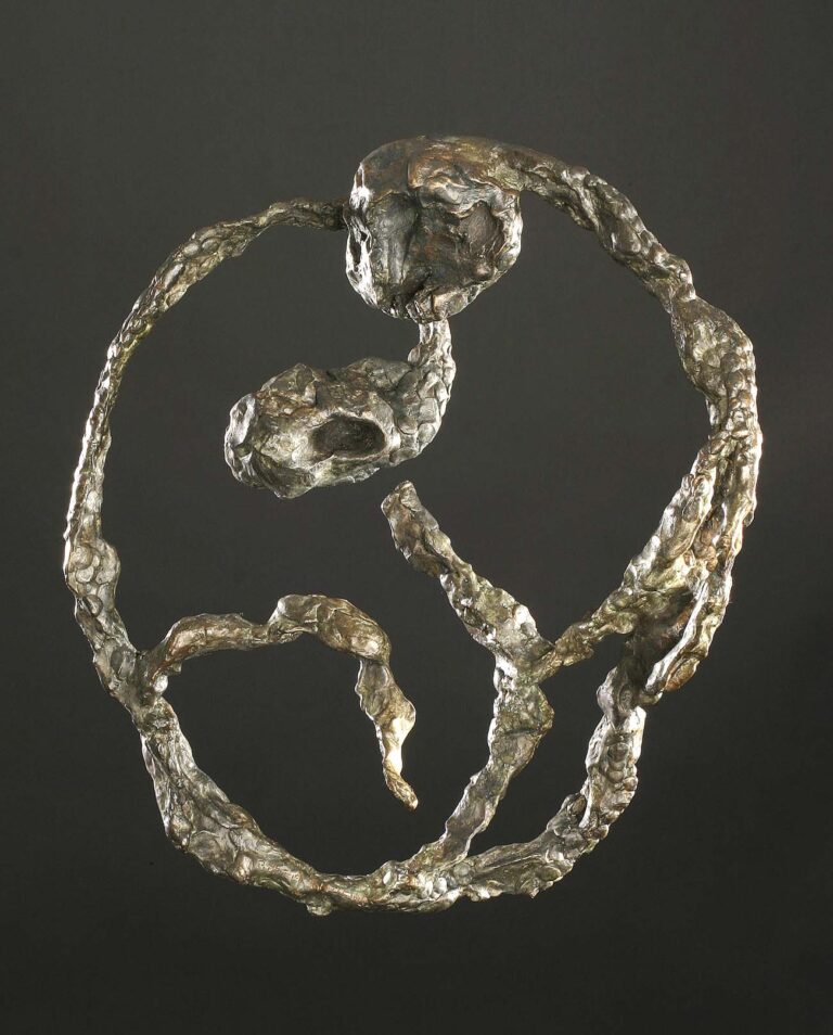 Robert Sobocinski, Dialogue, 2006, bronze, hight 85 cm