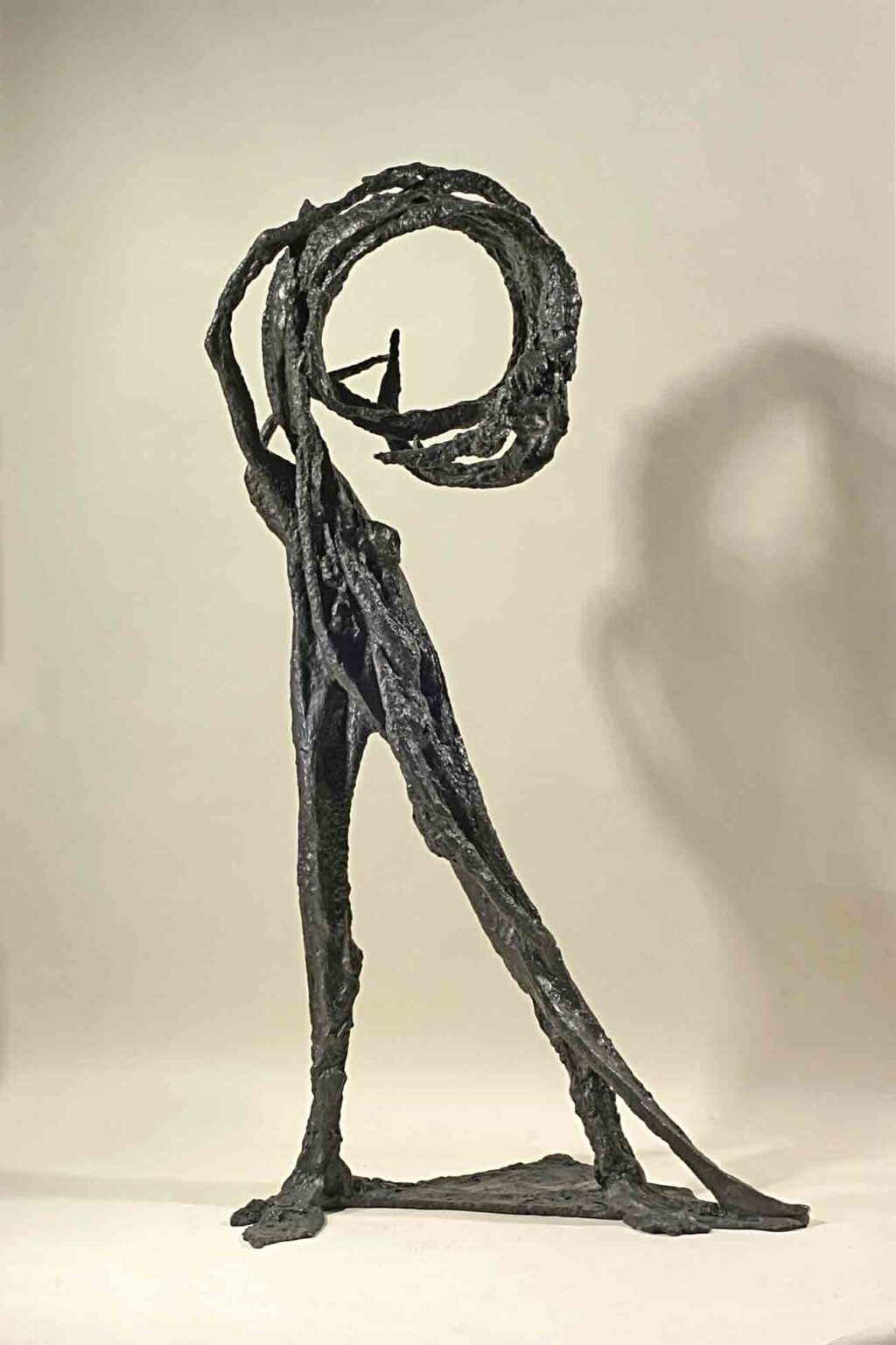 Robert Sobociński, Kuszenie, 2006, brąz, wys. 186 cm