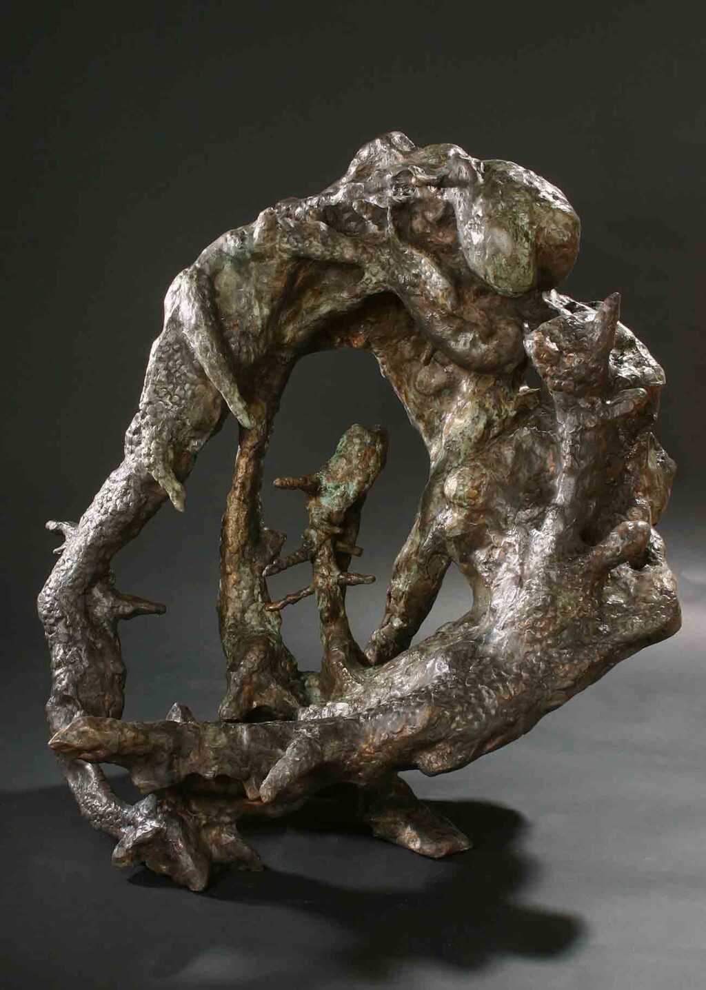 Robert Sobociński, Źródło, 2006, brąz75x80x80 cm