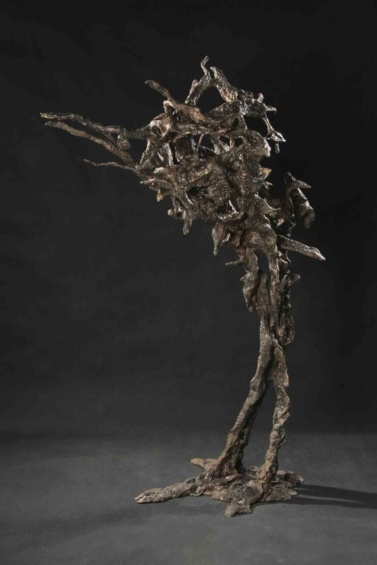 Robert Sobocinski, Cradle, 2008, bronze, 168 x 120 x 65 cm