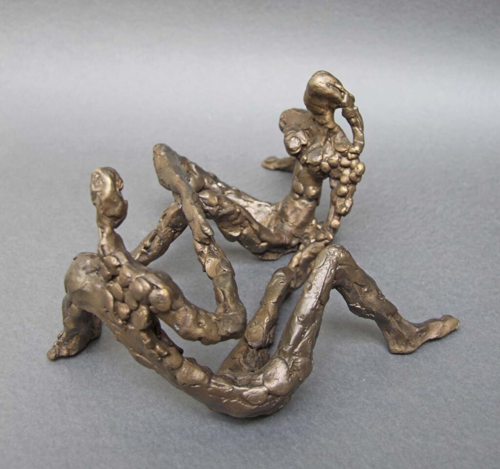 Robert Sobociński, Harmonia, 2014, brąz, 11x23x20 cm