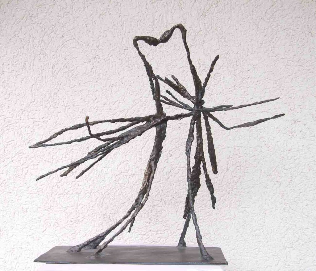 Robert Sobociński, Motyle, 2014, brąz, 50x55x35 cm