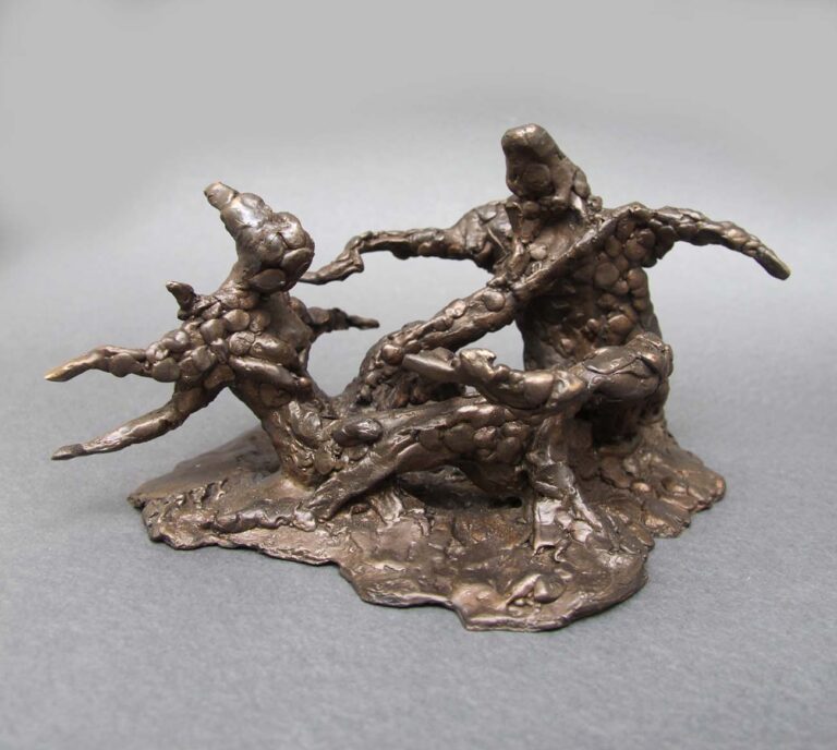 Robert Sobocinski, Junction, 2011, bronze, 13 x 17 x 20 cm