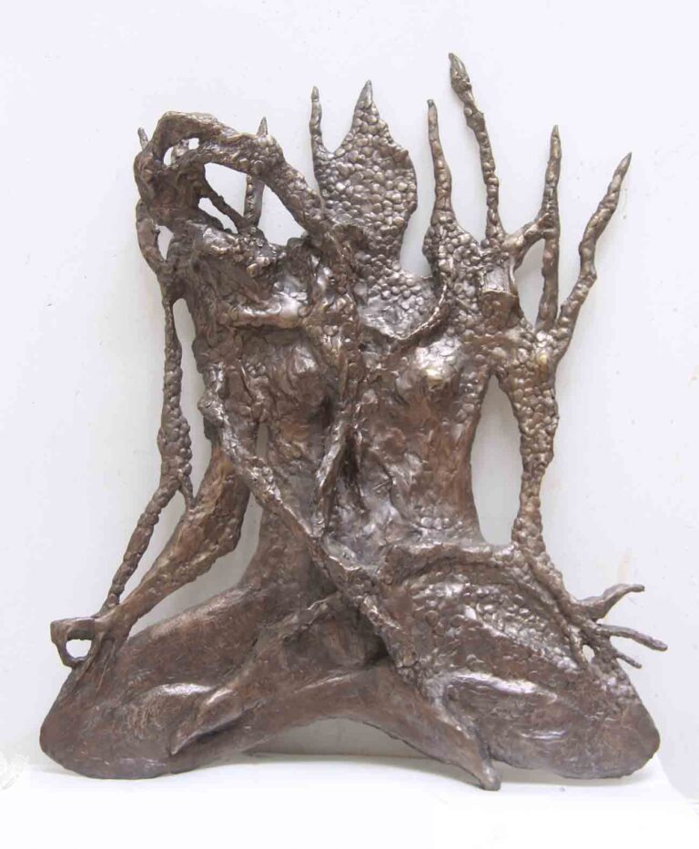 Robert Sobocinski, Equilibre, 2015, bronze, 73 x 61 x 12 cm