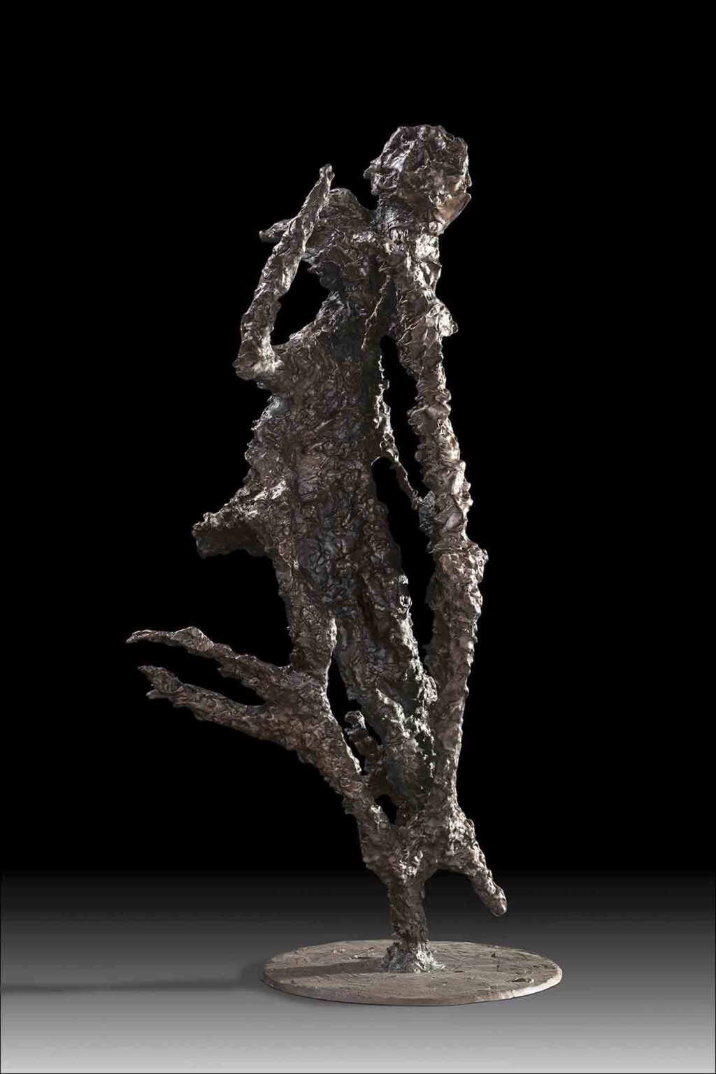 Robert Sobociński, Inwersja, 2019, brąz, 130x55x50 cm