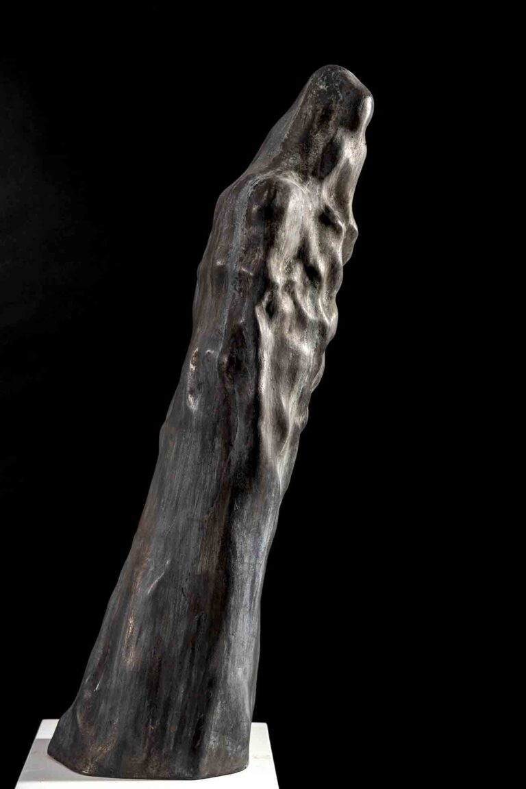 Robert Sobocinski, Troublous, 2022, bronze, 81x20x24 cm